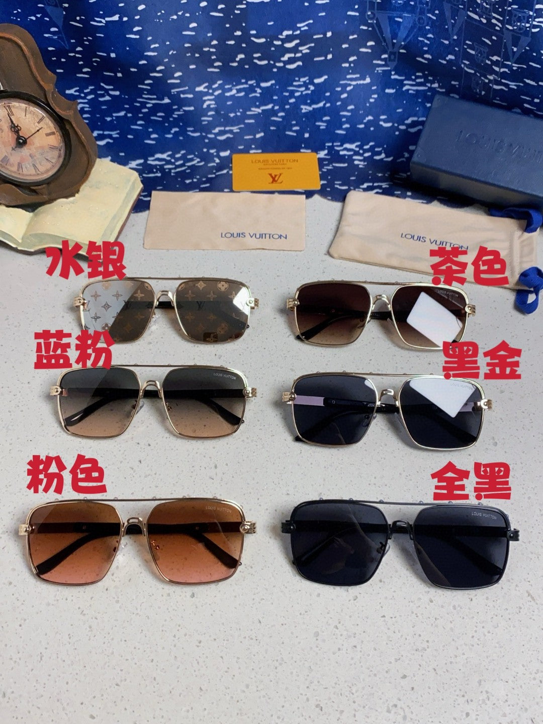 purple metal sun Sunglasses for men - alternate angle view 13