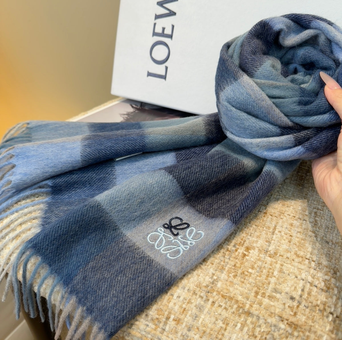 elegant Scarf for unisex couple - alternate angle view 10