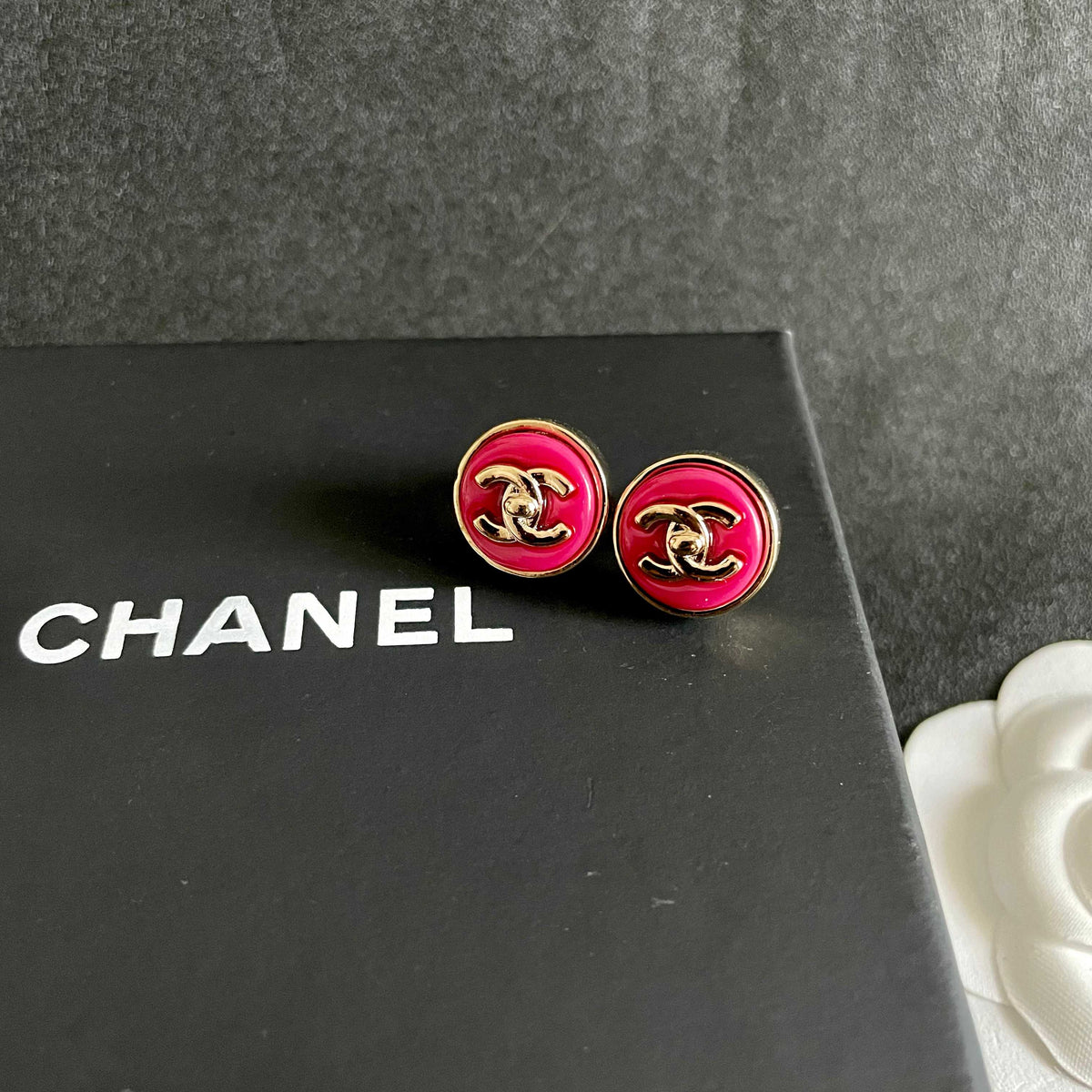 letter Stud Earrings for women - alternate angle view 9