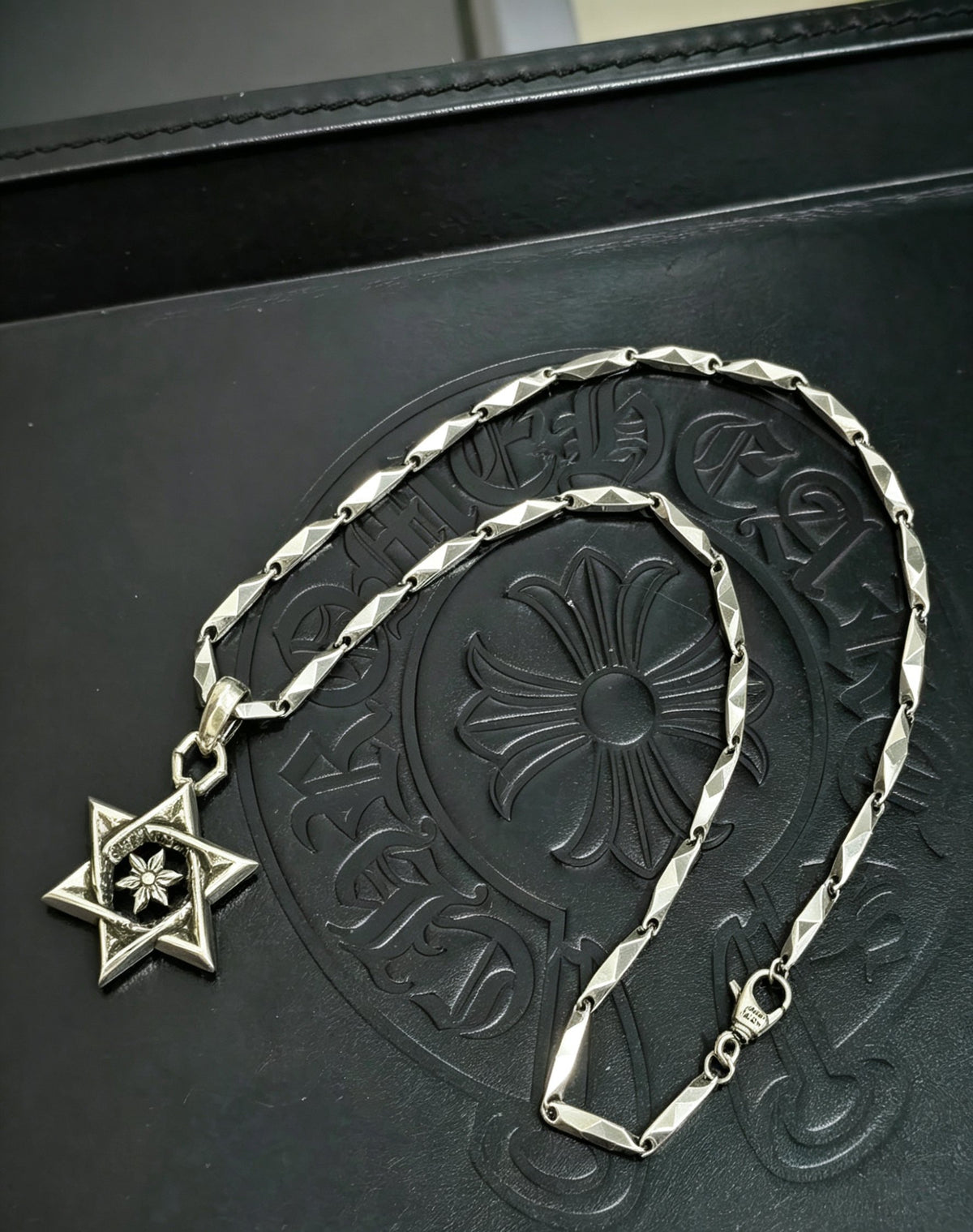 antique hollow Pendant for women - alternate angle view 6