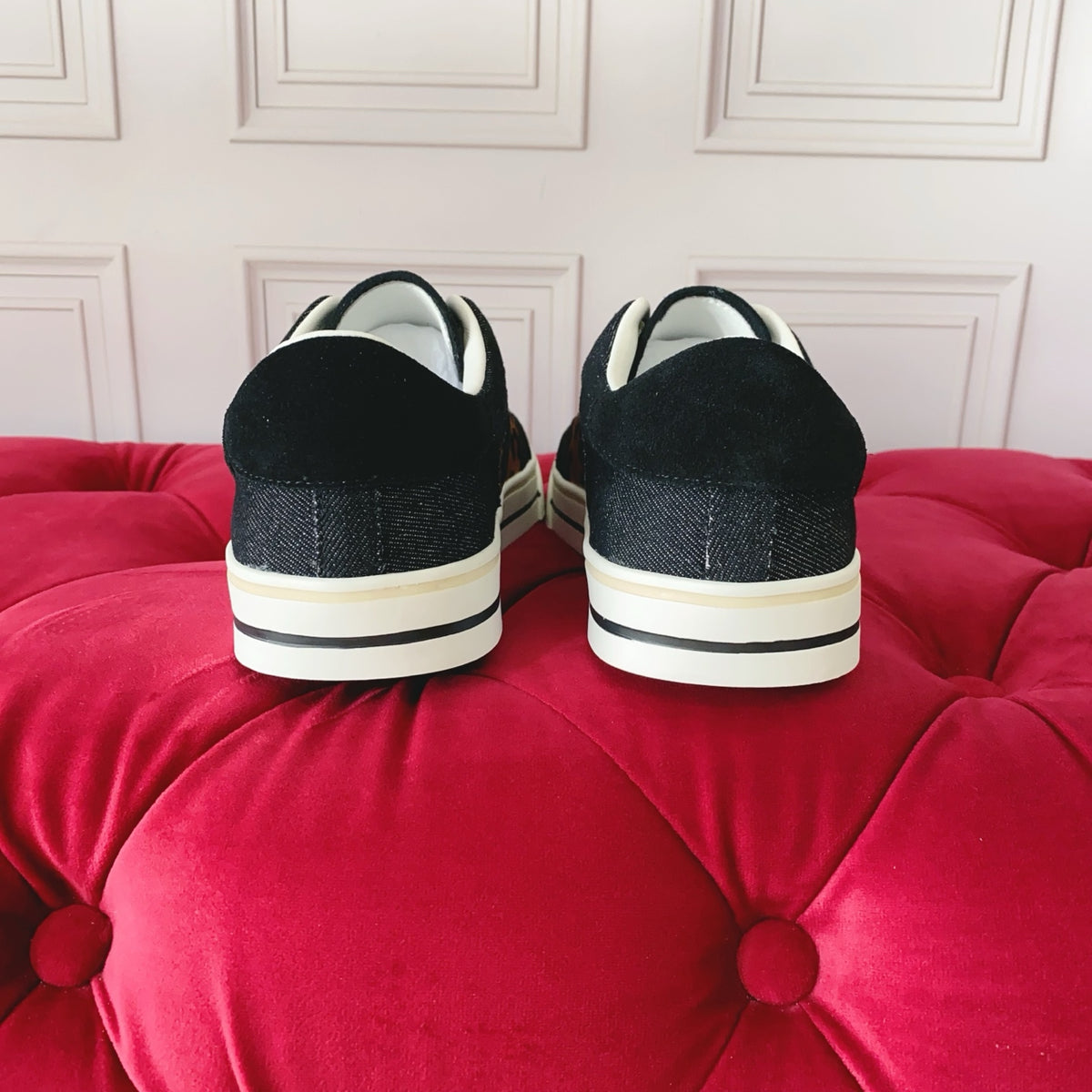 Dolce & Gabbana DG Heavy-Craft Calfskin Sneakers with 5D Accents