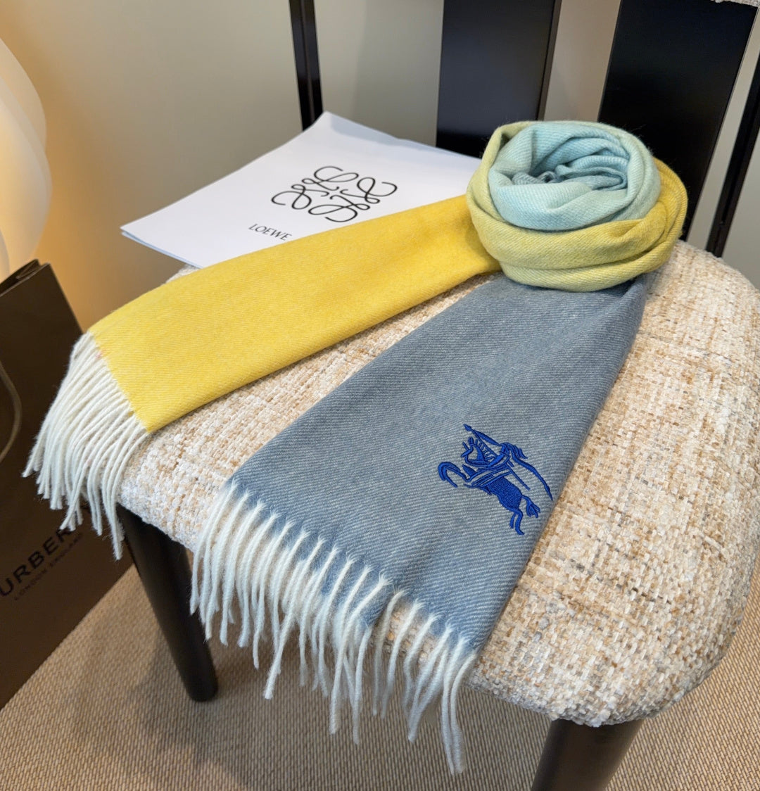 velvet Scarf for men - alternate angle view 9