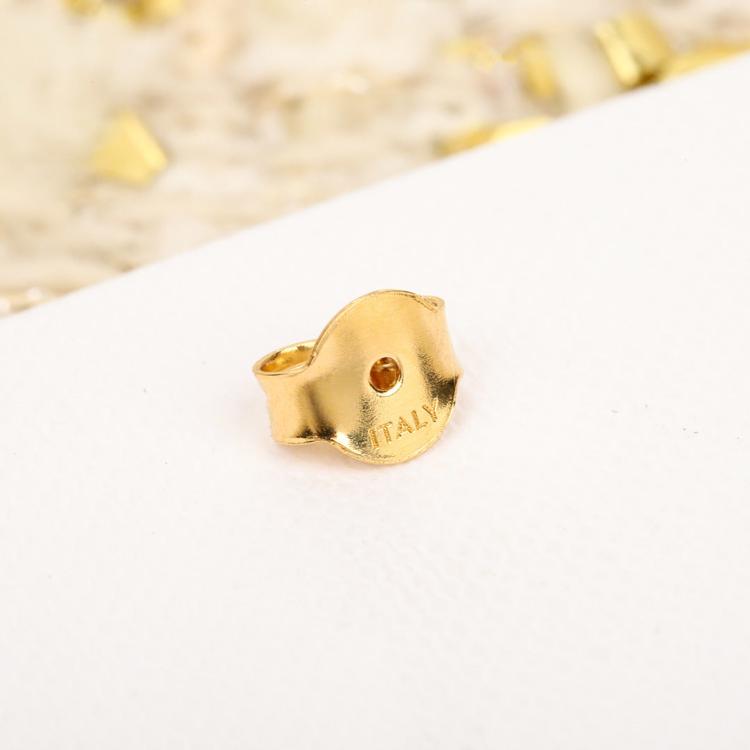 pearl Stud Earrings for unisex couple - alternate angle view 7