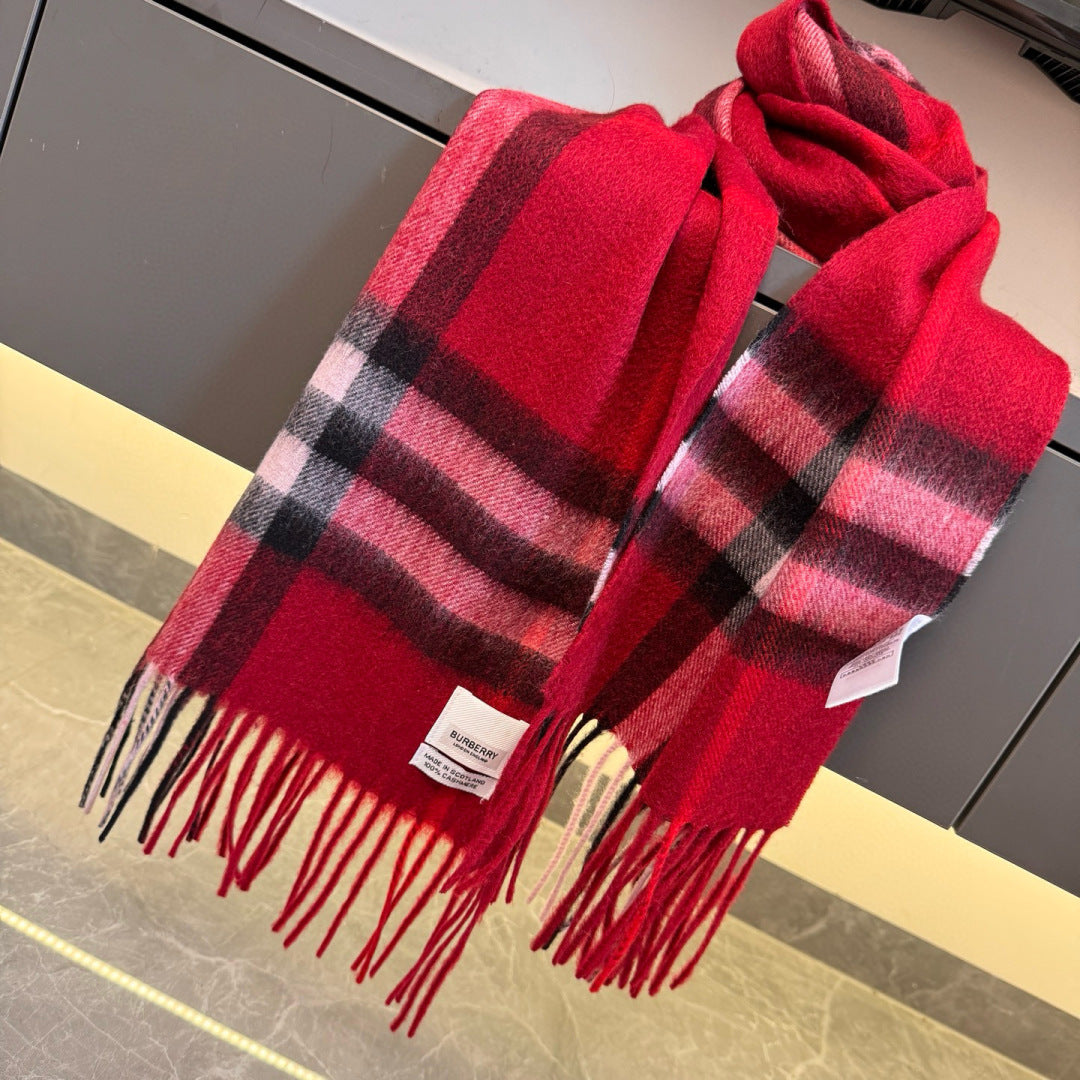 multicolor velvet luxury Scarf for women - alternate angle view 9
