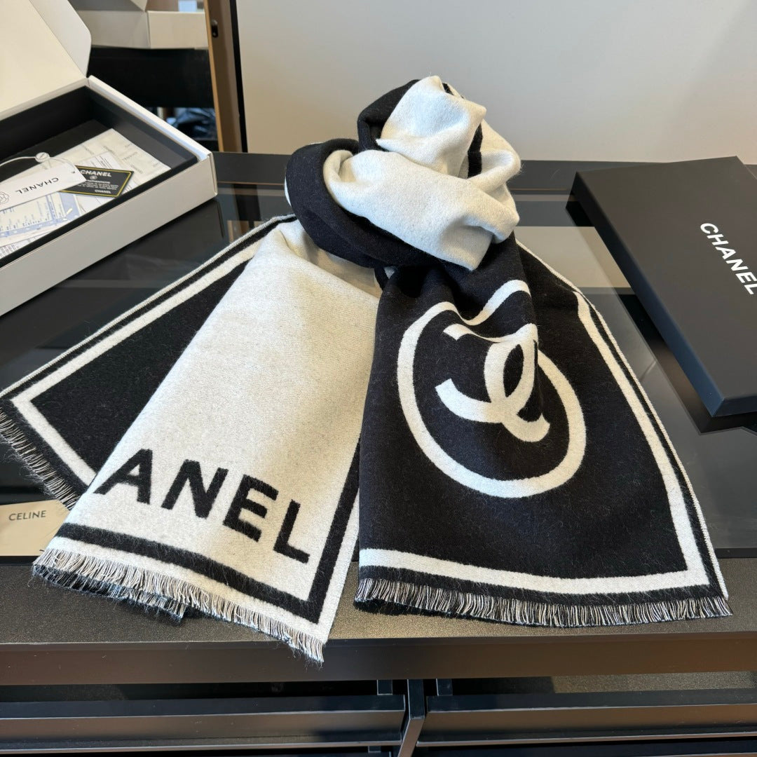 black and white velvet delicate Shawl for women - alternate angle view 11