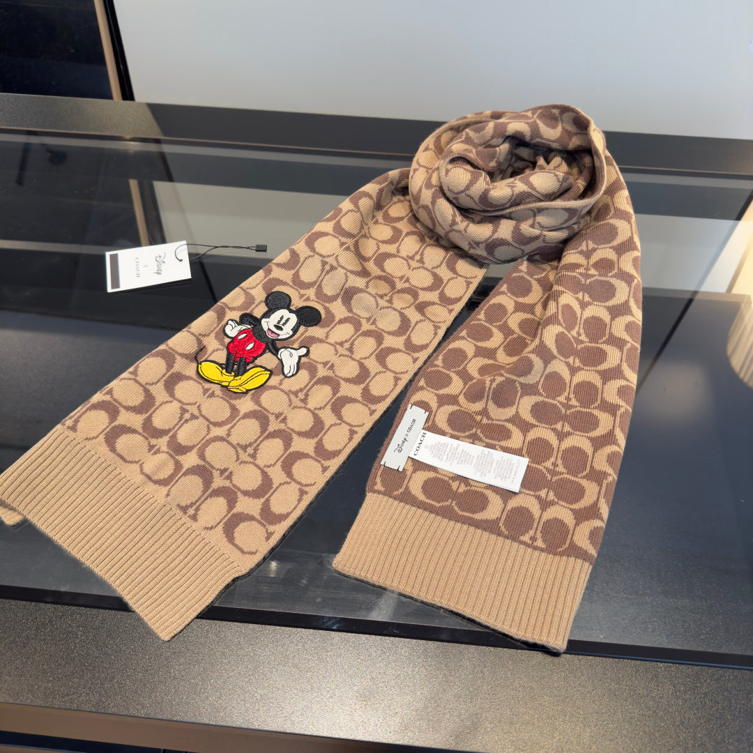 beige delicate Scarf for men - alternate angle view 10