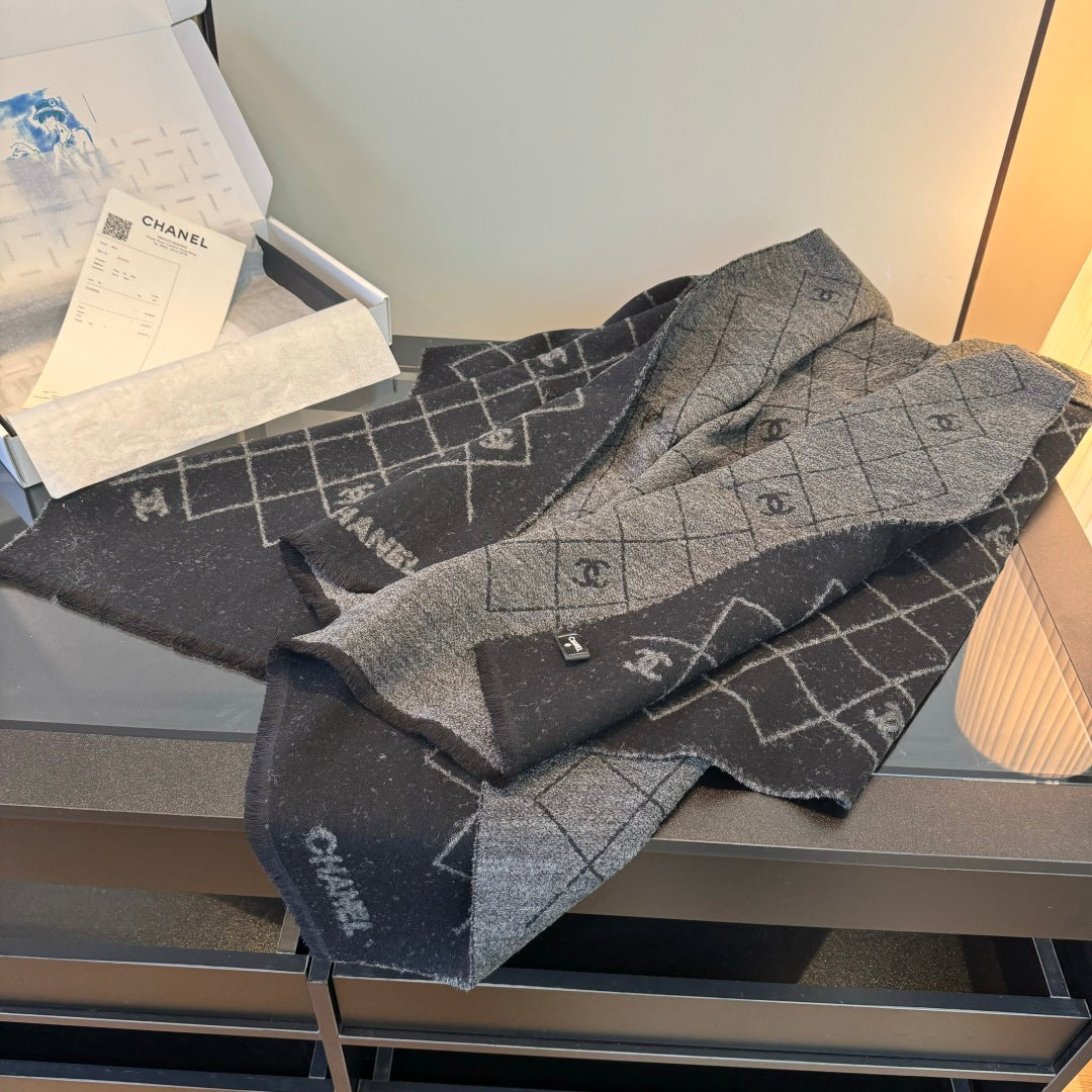 velvet luxury Scarf for women - alternate angle view 9