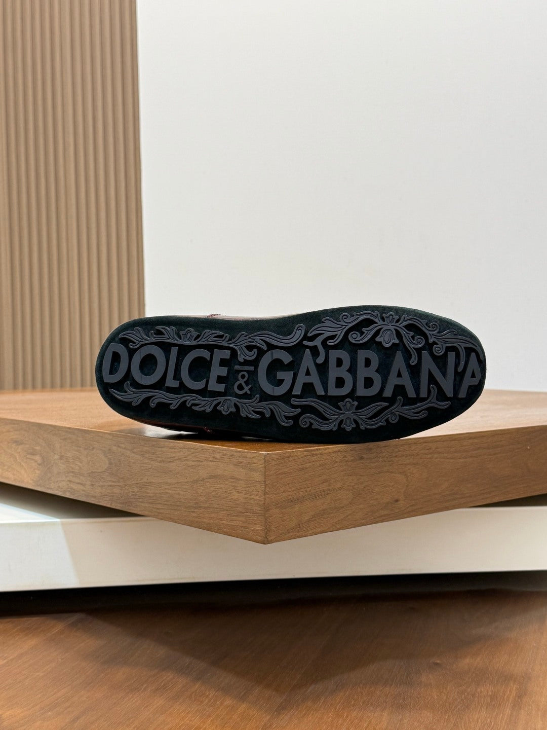 Dolce & Gabbana DG Men's Calfskin & Satin Casual Sneakers