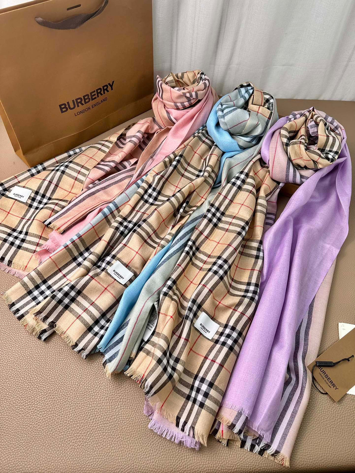 purple velvet royal Scarf for women - alternate angle view 9