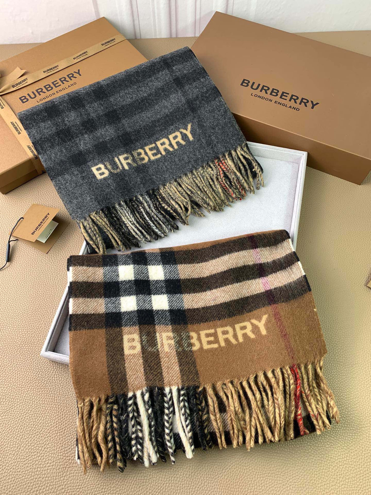 multicolor velvet versatile Scarf for men - alternate angle view 9