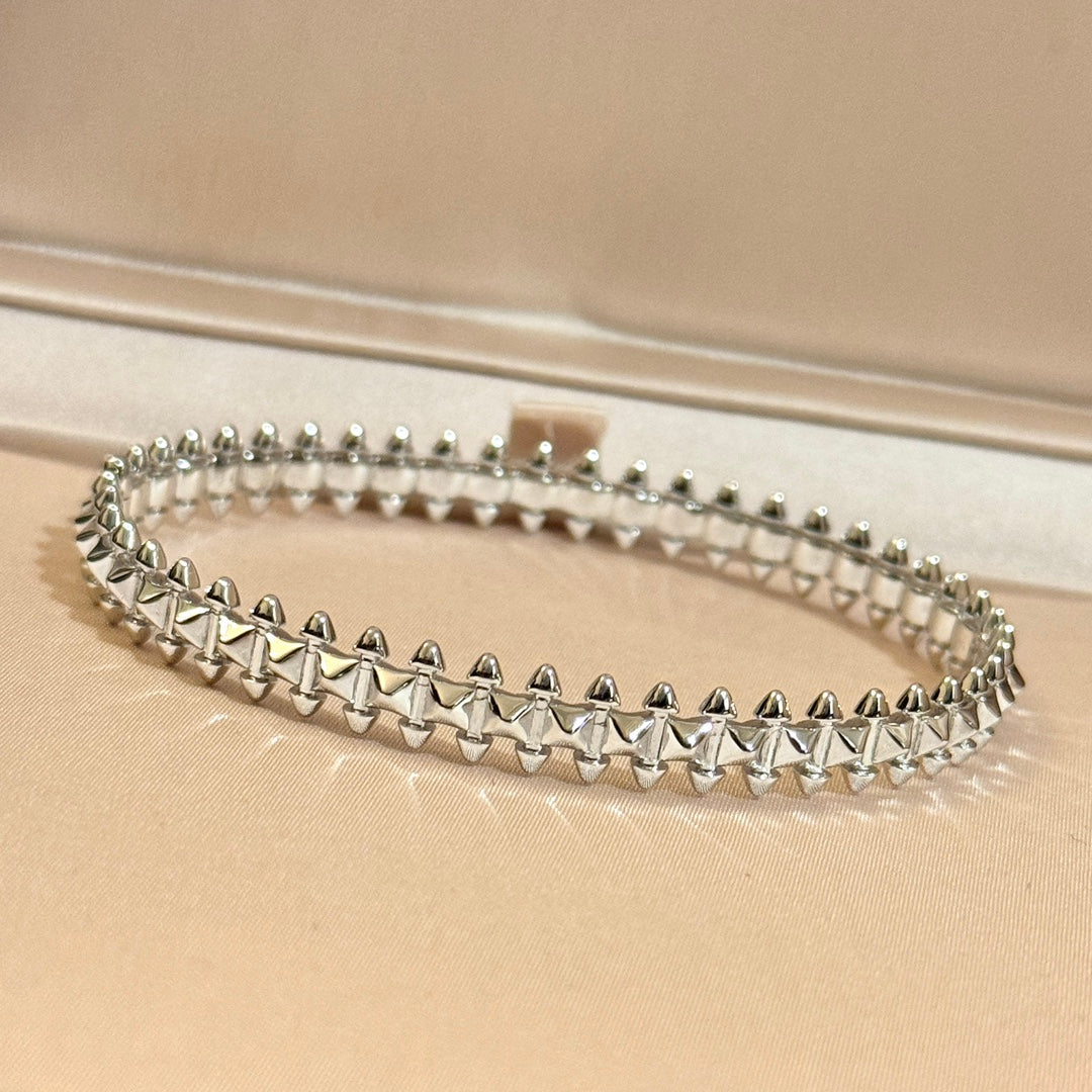 gold inlaid Bangle for women - alternate angle view 9