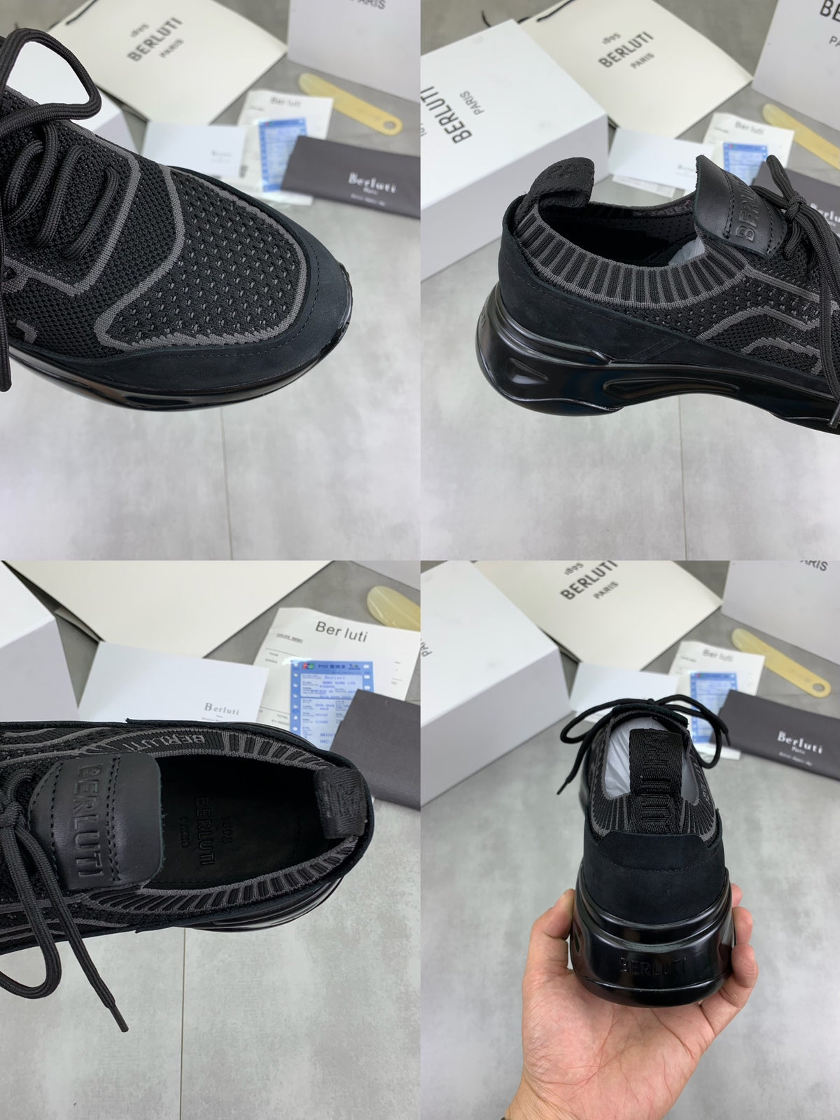 Berluti Men's Edge-Last Leather Casual Shoes