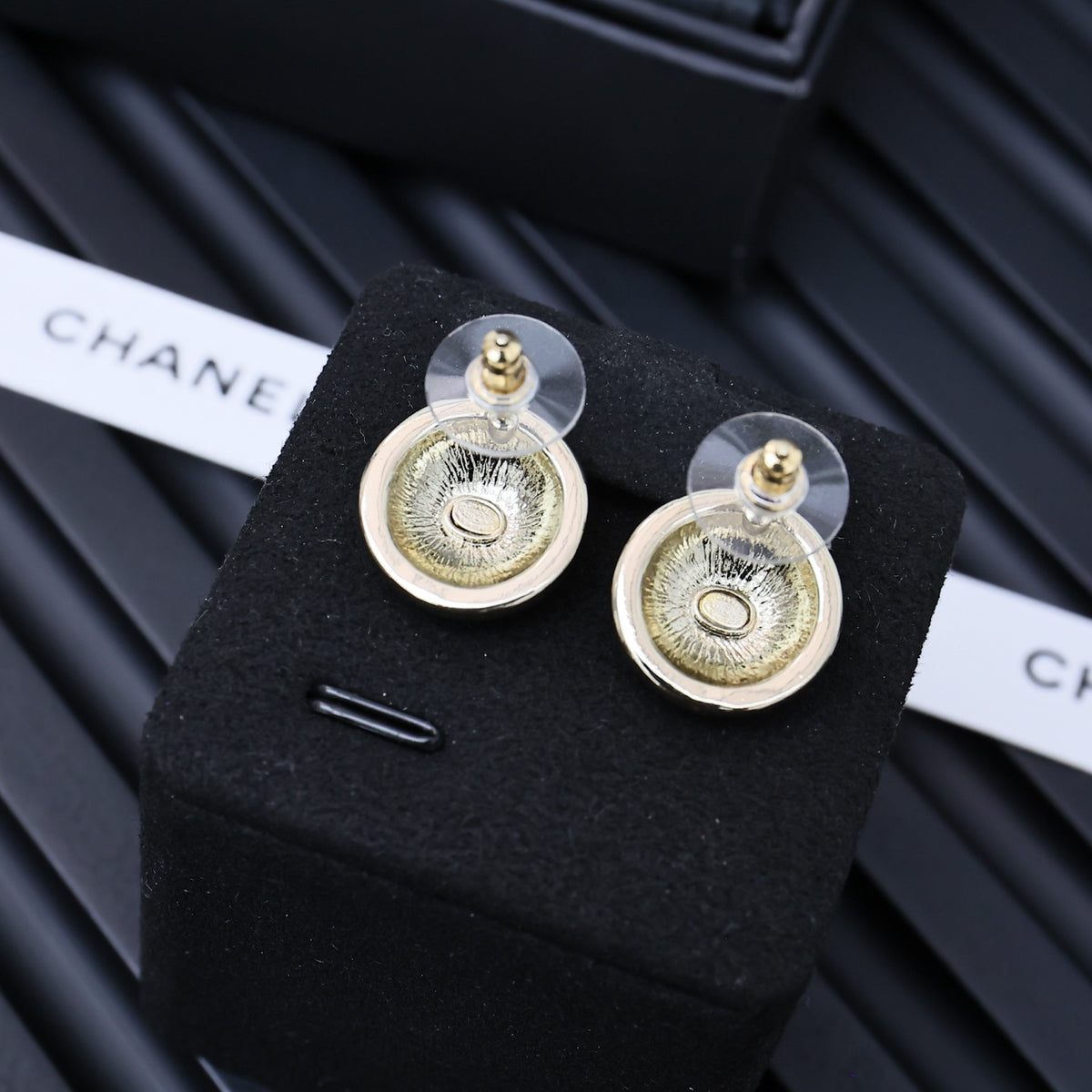 floral Stud Earrings for women - alternate angle view 7