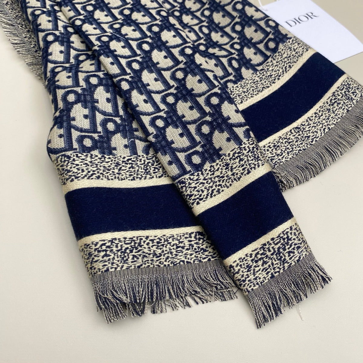 wool floral Shawl for women - alternate angle view 9