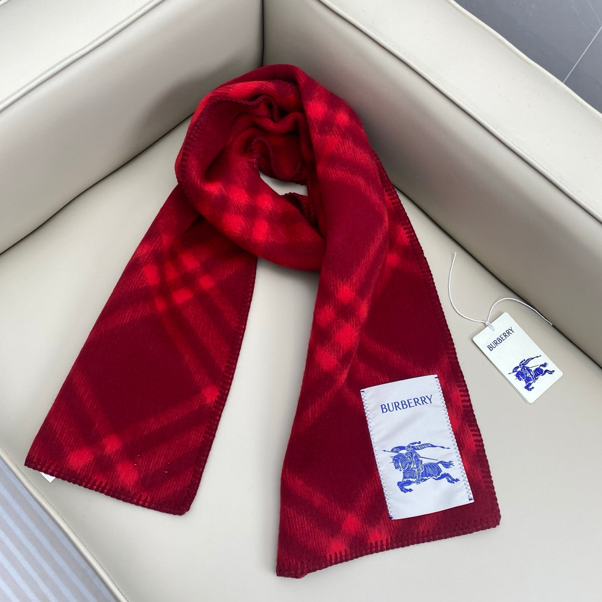 velvet Scarf for women - alternate angle view 9