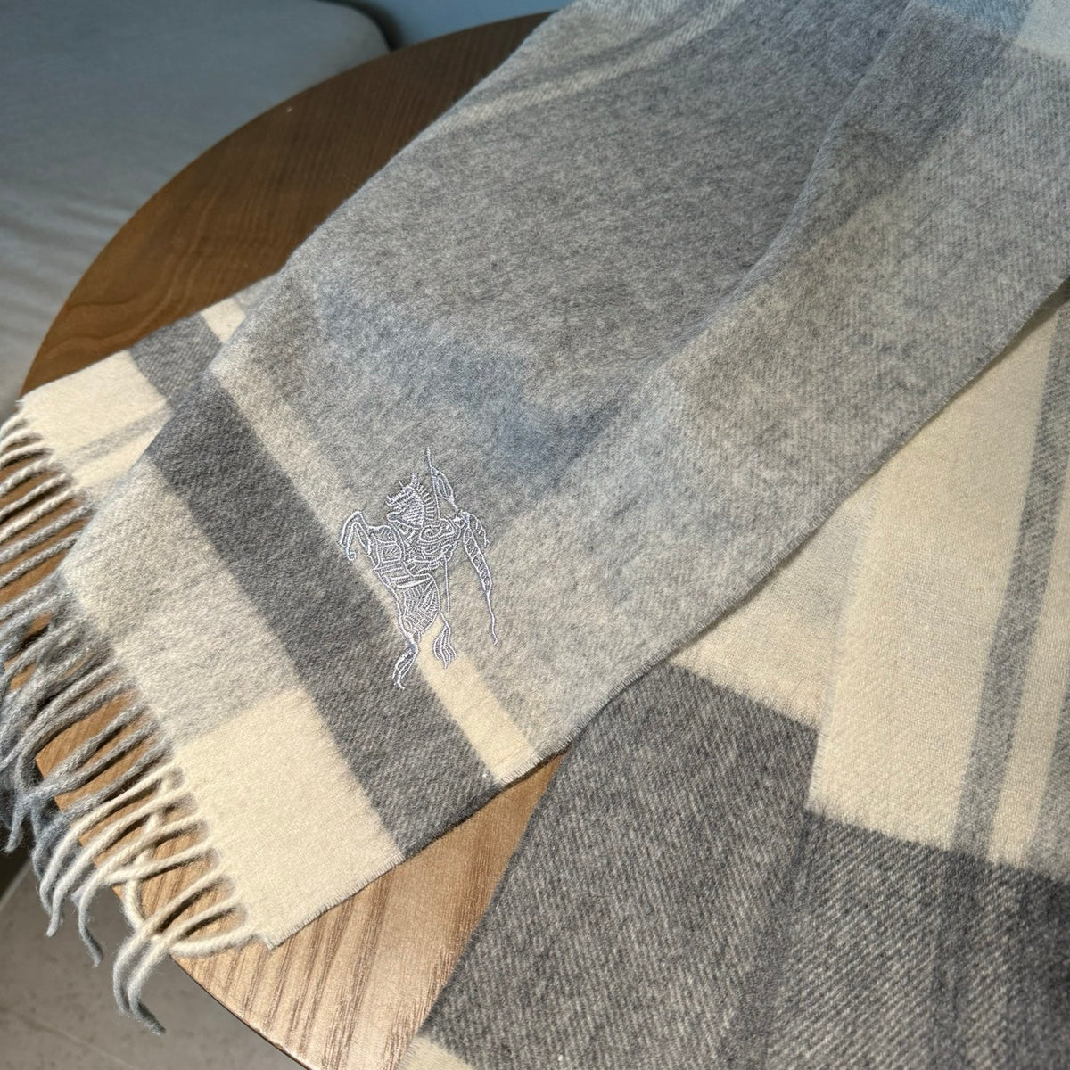velvet stylish Scarf for men - alternate angle view 9