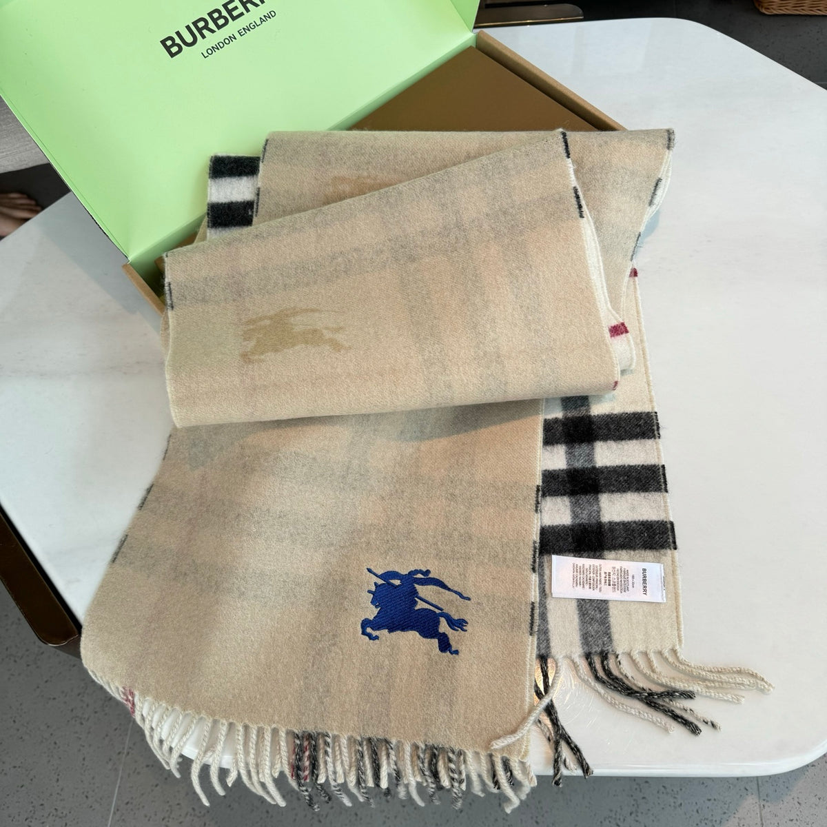 multicolor velvet luxury Scarf for women - alternate angle view 9