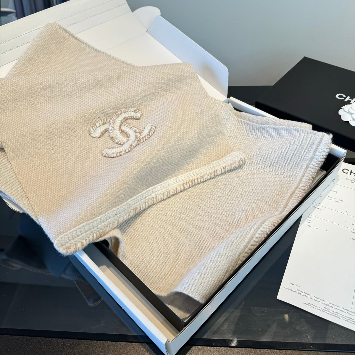 velvet double c Coat for women - alternate angle view 8