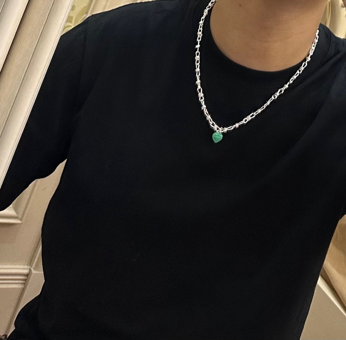 antique vintage Necklace for men - alternate angle view 9