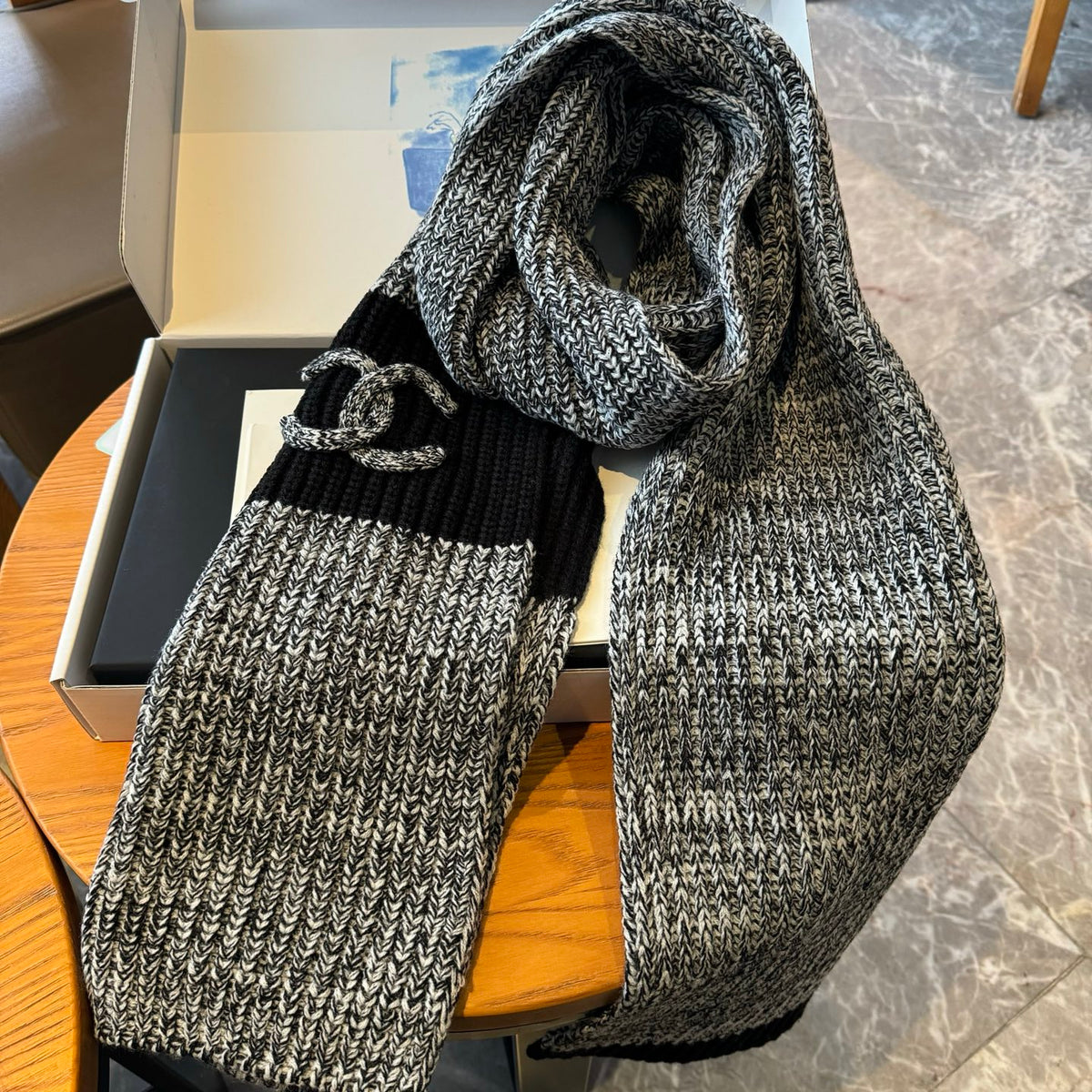 velvet versatile Scarf for women - alternate angle view 9