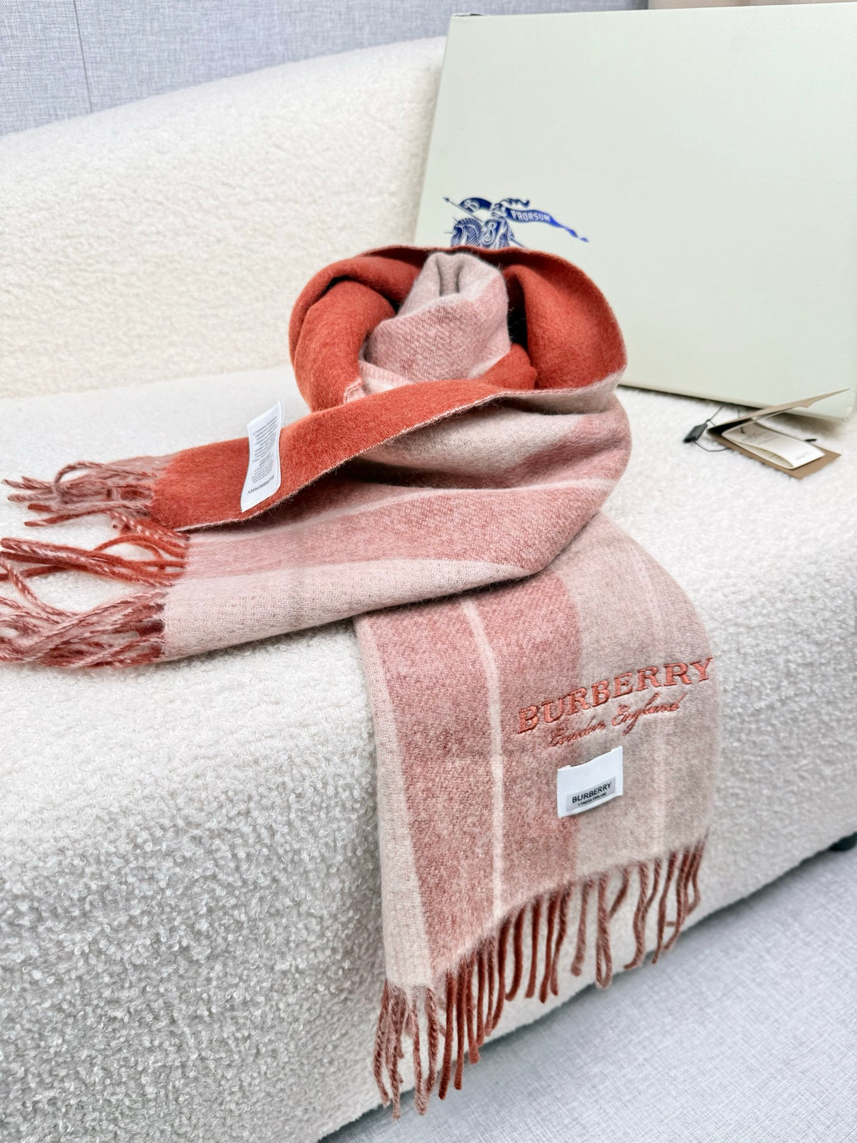 velvet luxury Scarf for men - alternate angle view 9