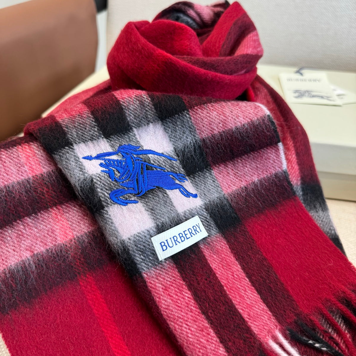 multicolor velvet luxury Scarf for women - alternate angle view 10
