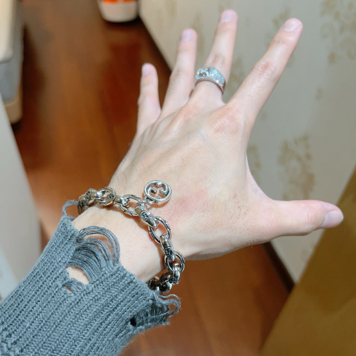 delicate Bracelet for men - alternate angle view 9