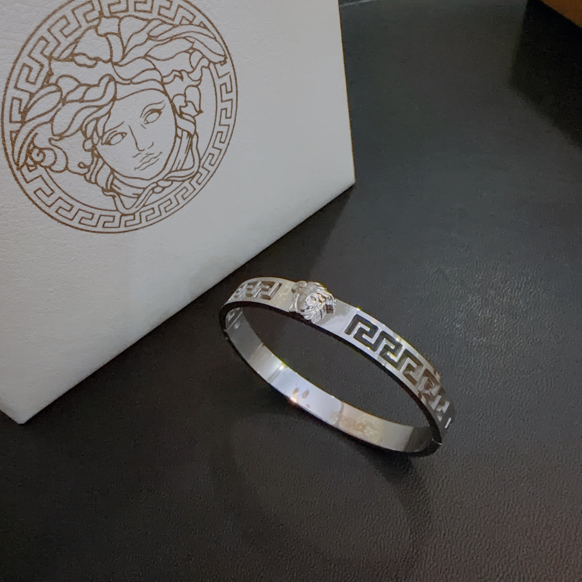 crystal inlaid Bracelet for women - alternate angle view 7