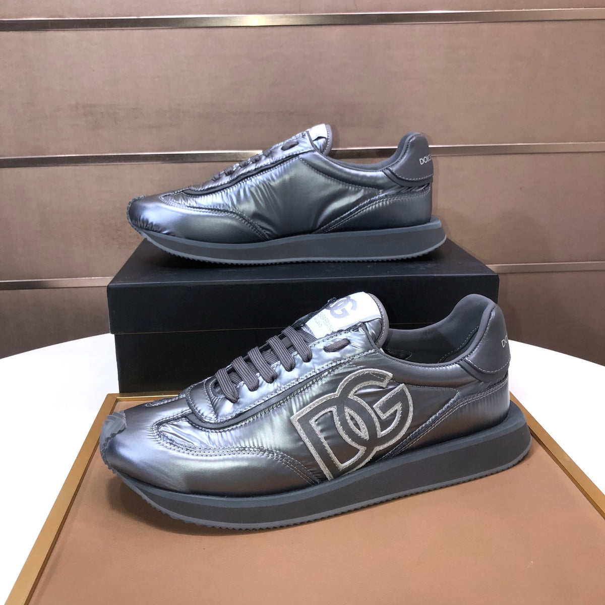 Dolce & Gabbana DG Low-Top Sneakers in Calfskin
