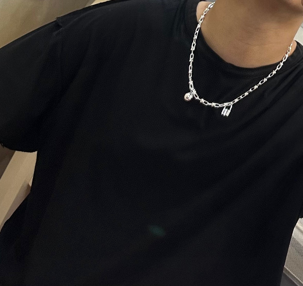 antique vintage Necklace for men - alternate angle view 9