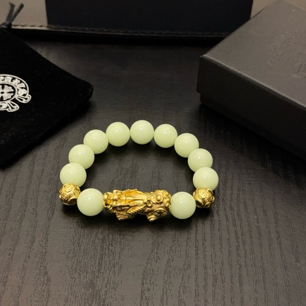 antique cross Bracelet for men - alternate angle view 9