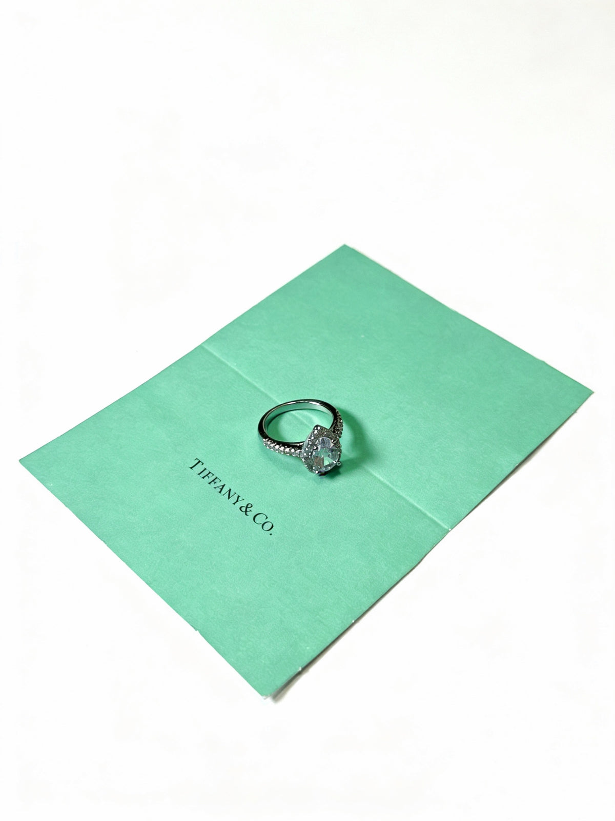 gold crystal minimalist Ring for women - alternate angle view 7