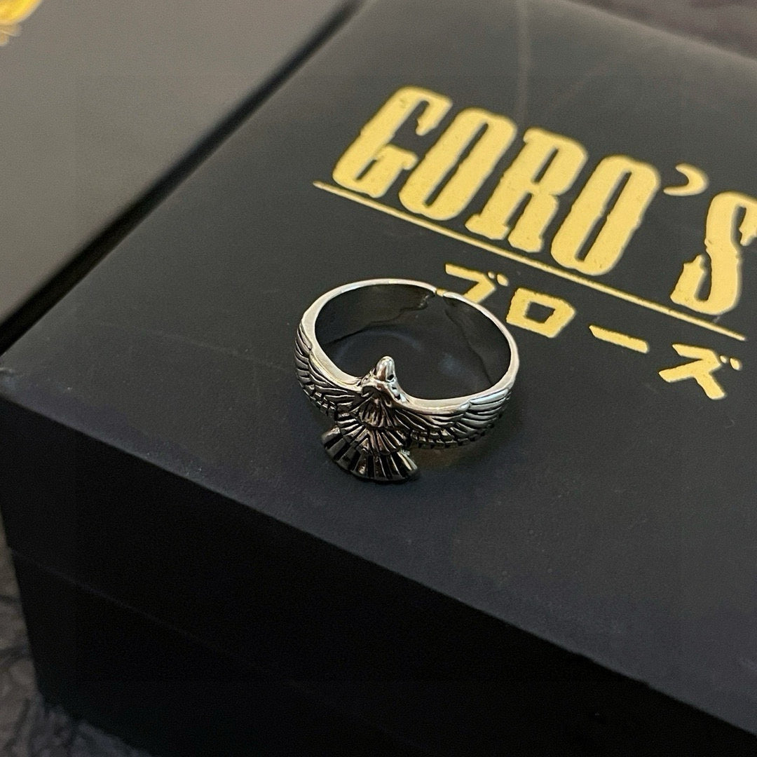 silver vintage Ring for men - alternate angle view 7