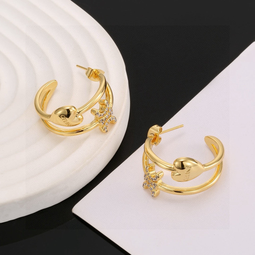 unique Drop Earrings for women - alternate angle view 8