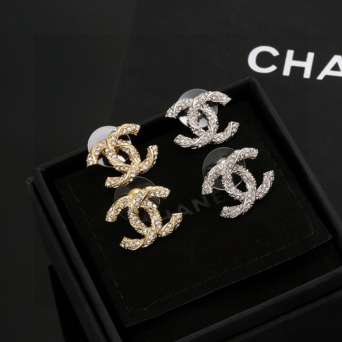 silver sterling silver elegant Drop Earrings for women - alternate angle view 6