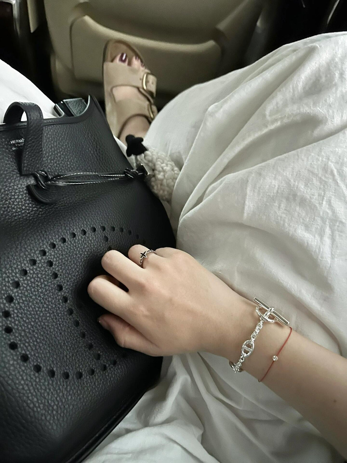 silver brass luxury Bracelet for women - alternate angle view 13