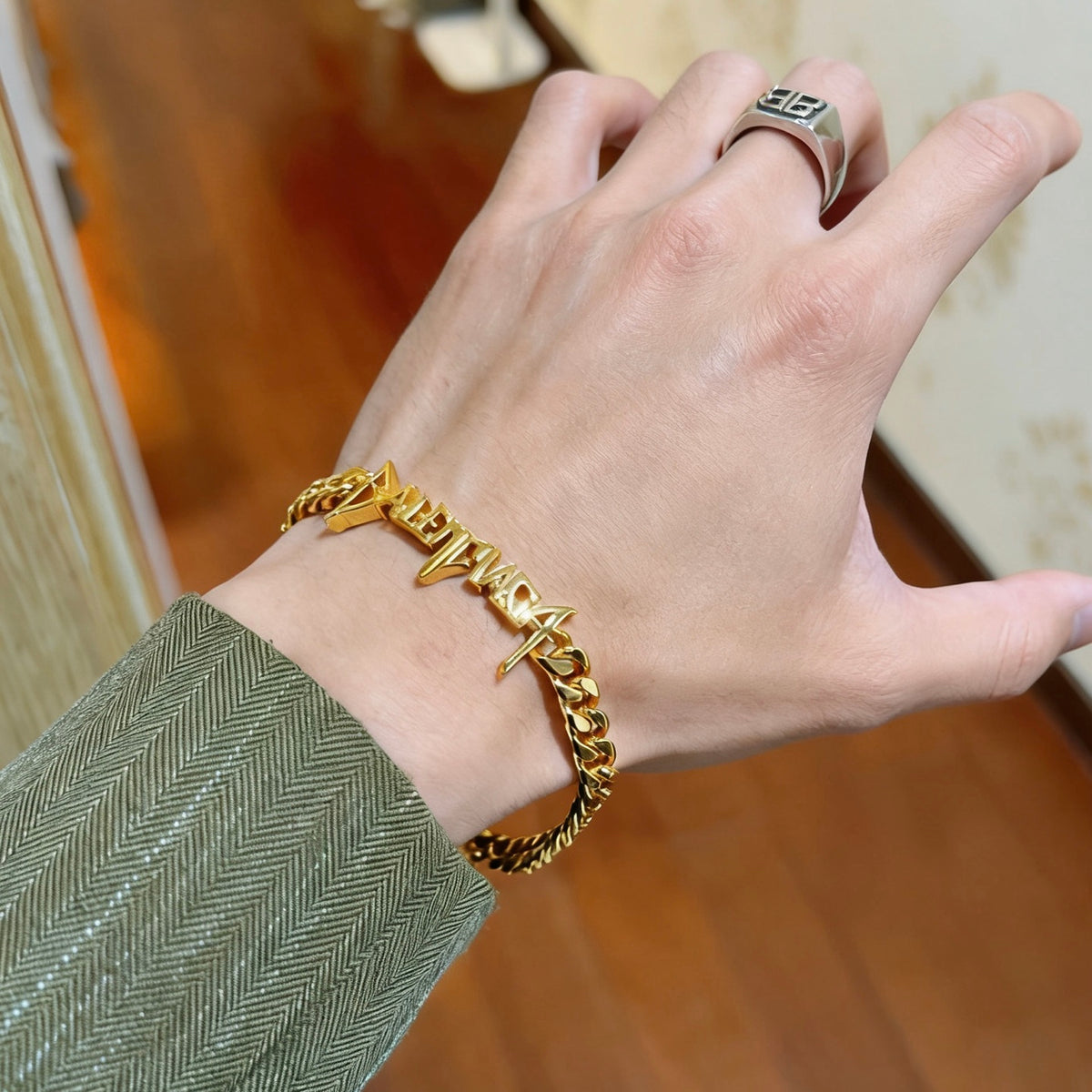 unique Bracelet for men - alternate angle view 9