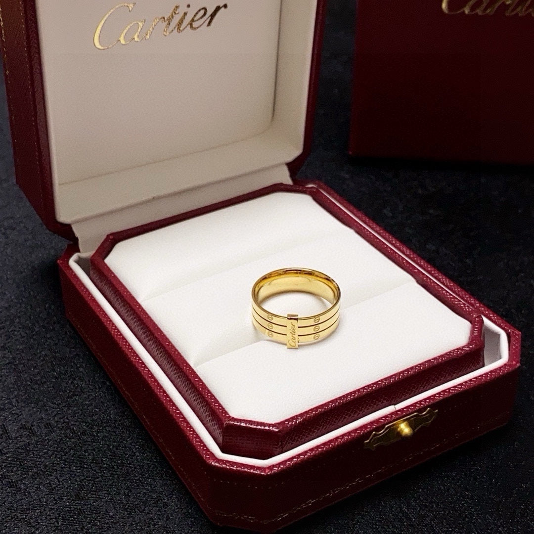 white minimalist Ring for women - alternate angle view 9