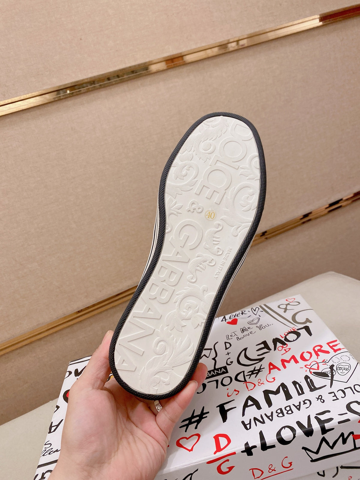 Dolce & Gabbana DG 'Little Monster' Casual Sneakers