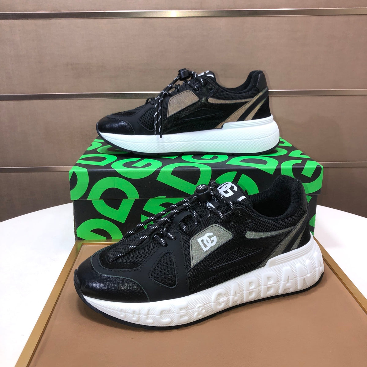 Dolce & Gabbana DG Low-Top Sneakers in Calfskin