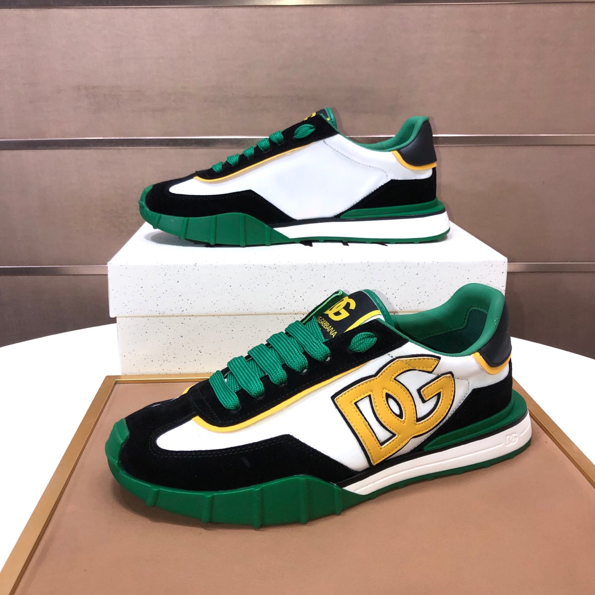 Dolce & Gabbana DG Low-Top Sneakers in Calfskin