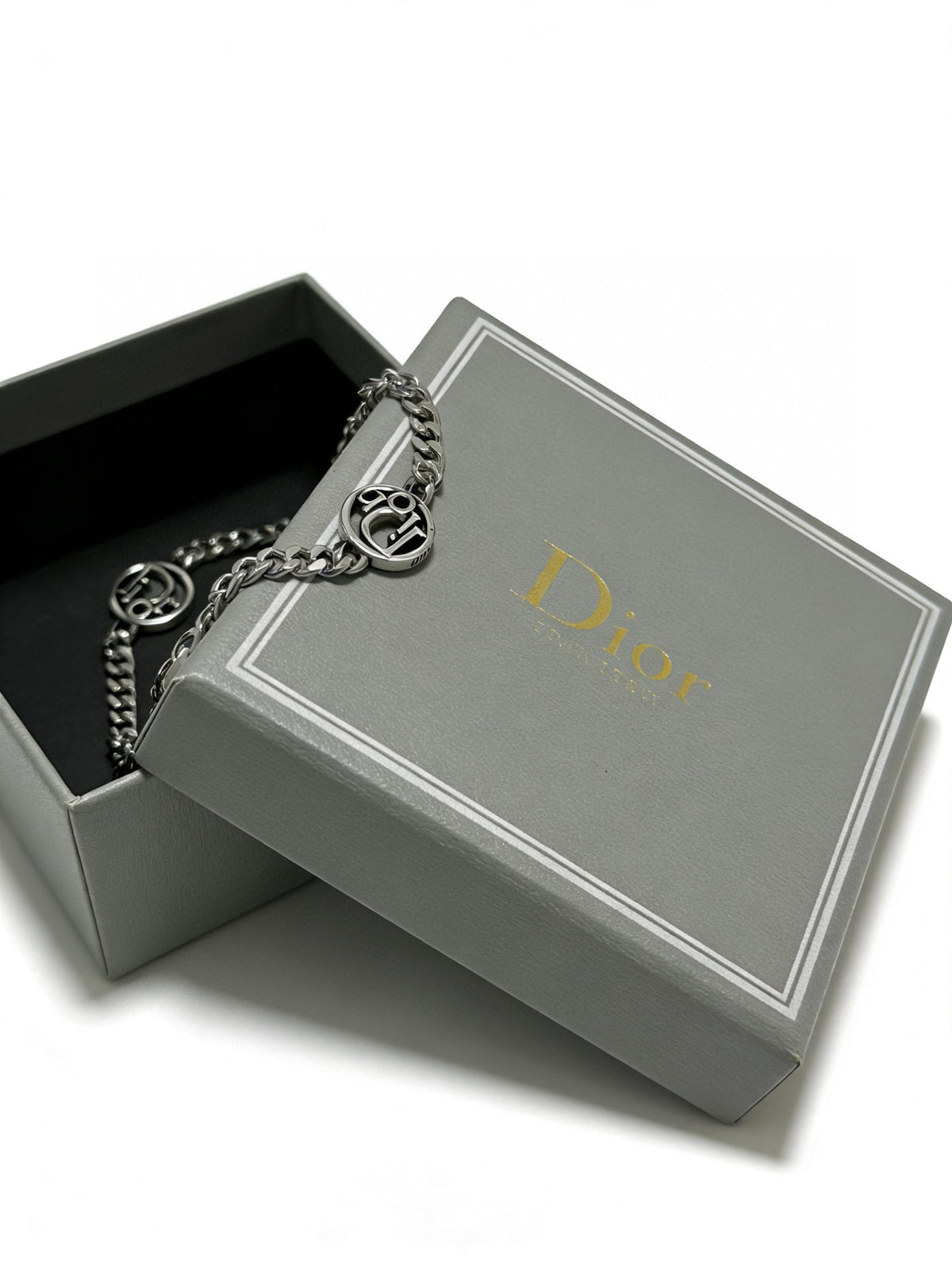 antique chain Bracelet for men - alternate angle view 6