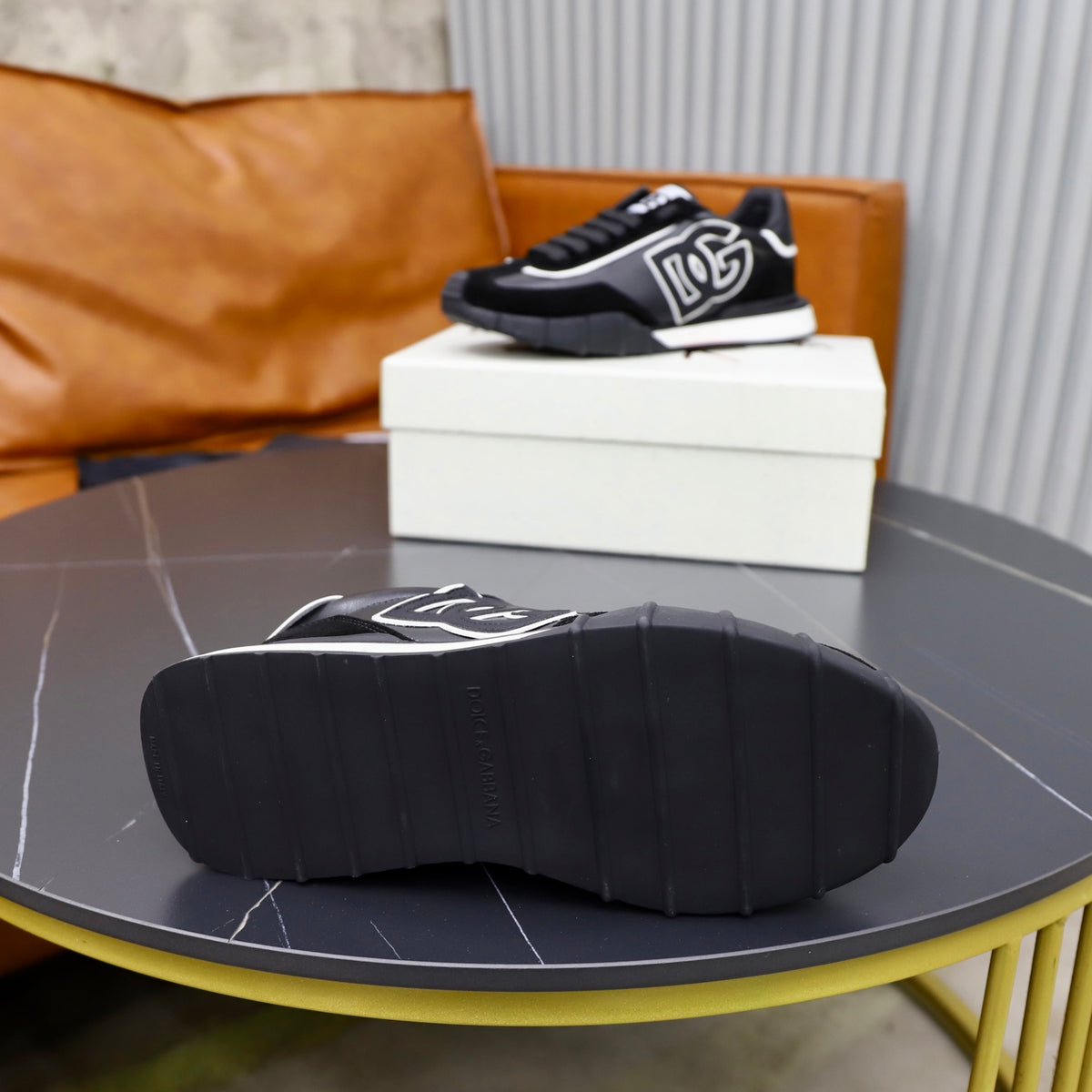 Dolce & Gabbana DG Men's Color-Block Casual Sneakers