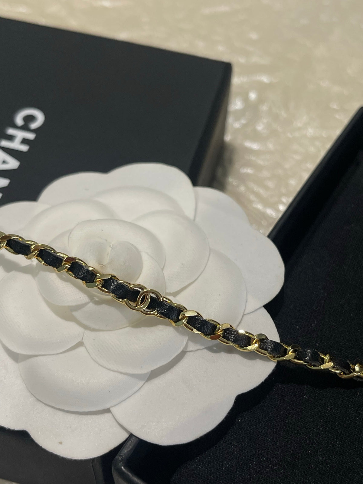leather double c Bracelet for women - alternate angle view 9