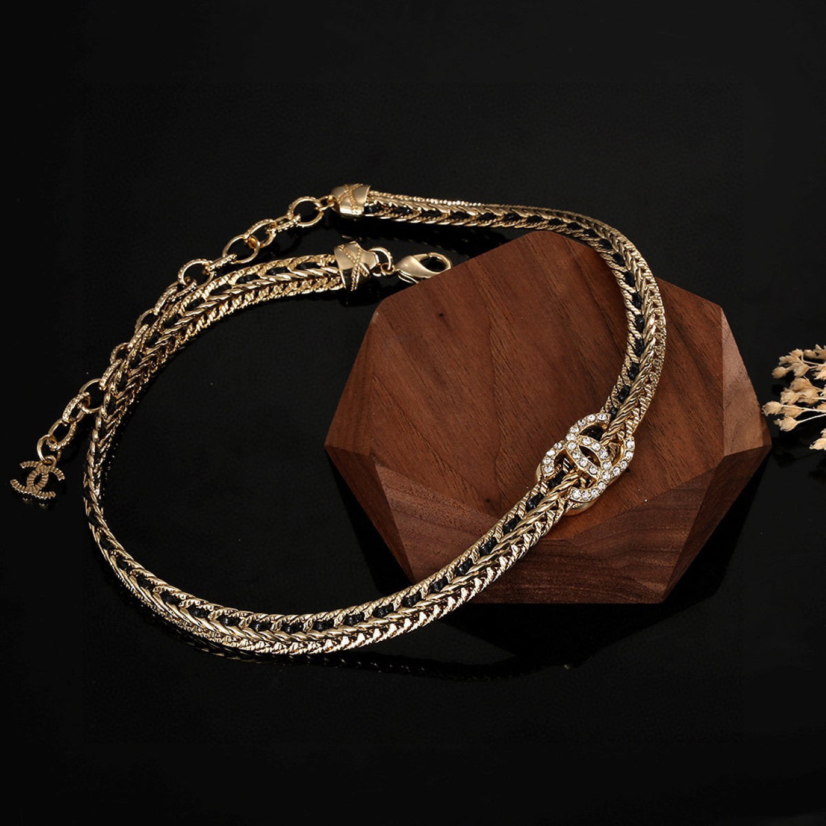 yellow brass dreamy Belt for men and women - alternate angle view 8