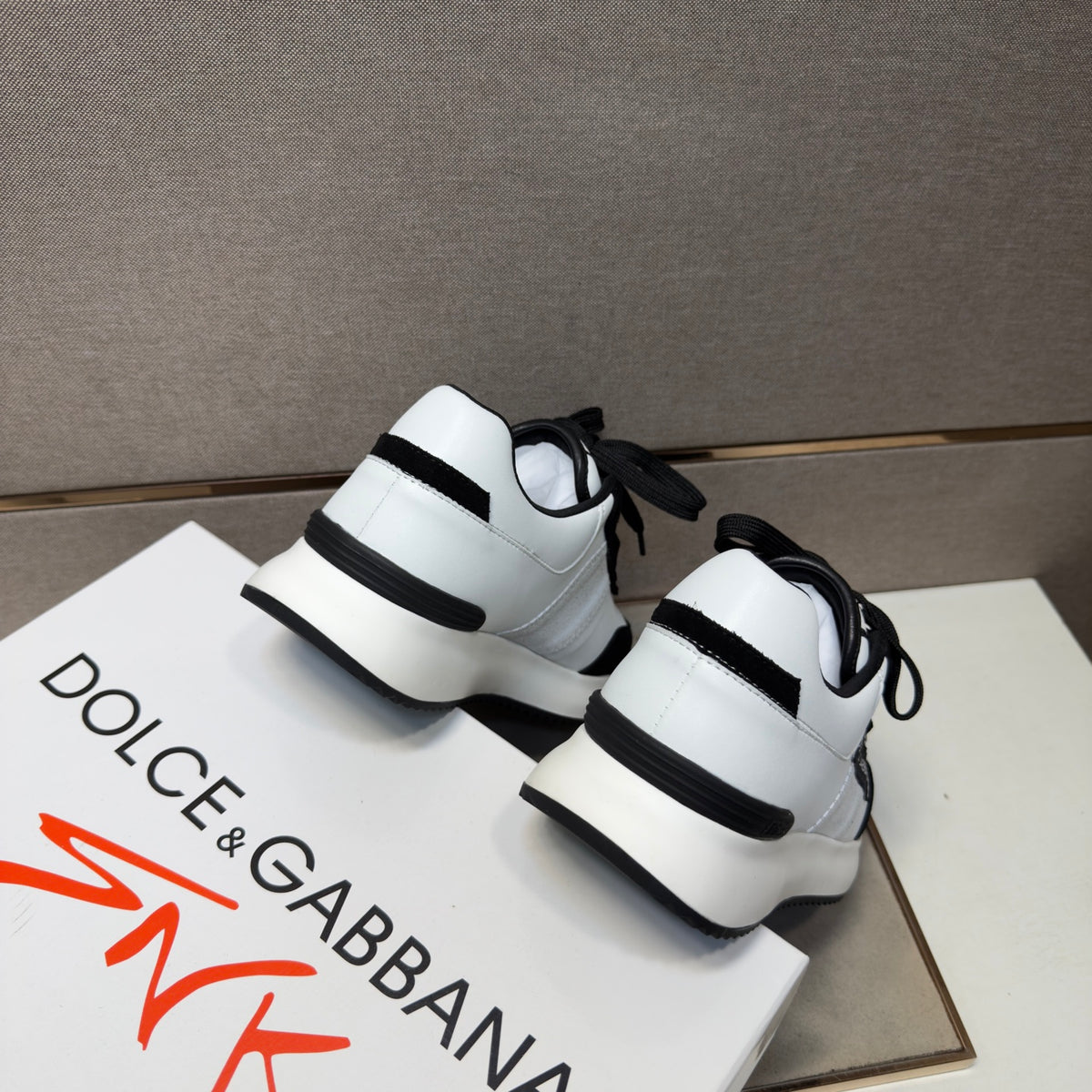 Dolce & Gabbana DG Men's Multi-Material Casual Sneakers 3 Colors