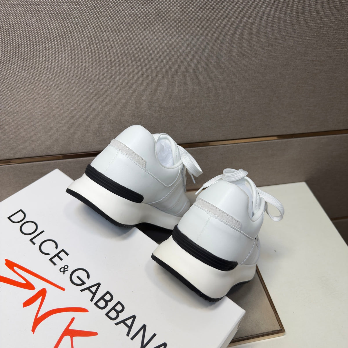 Dolce & Gabbana DG Men's Multi-Material Casual Sneakers 3 Colors