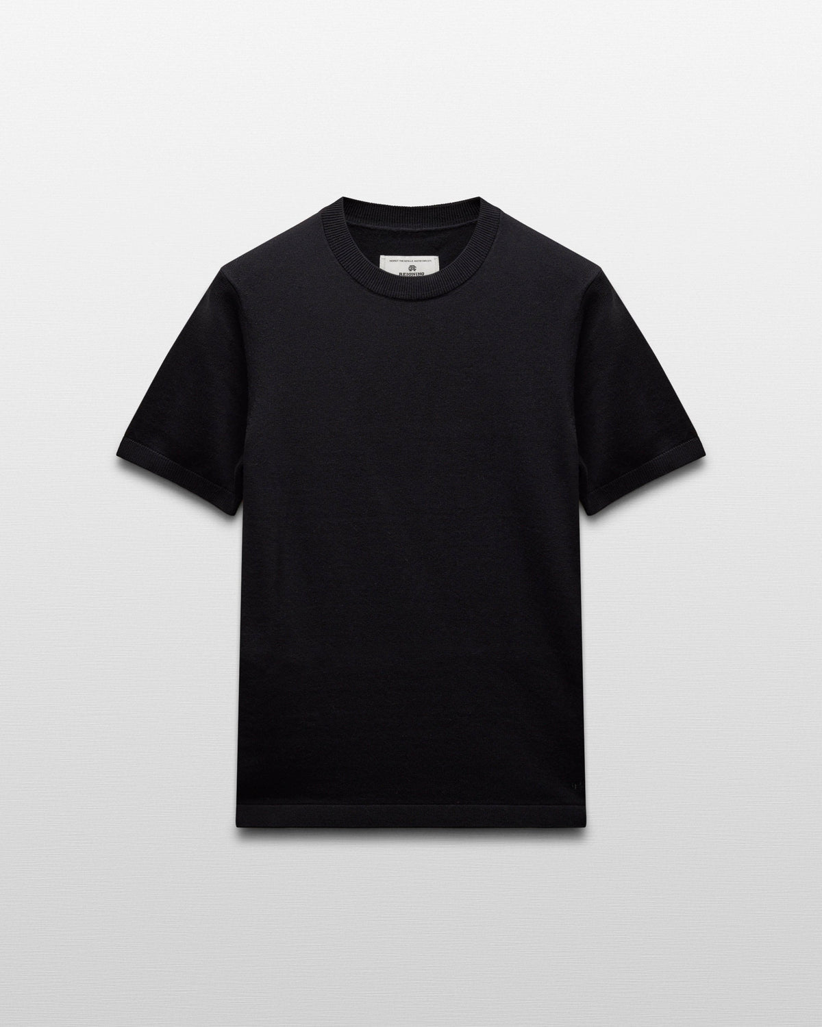 Men's Cotton Cashmere Riviera T-Shirt – Black