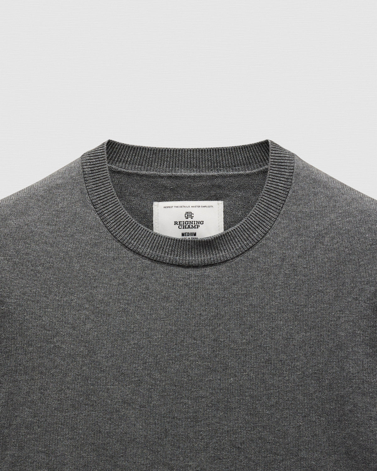 Men's Cotton Cashmere Riviera T-Shirt – Heather Carbon