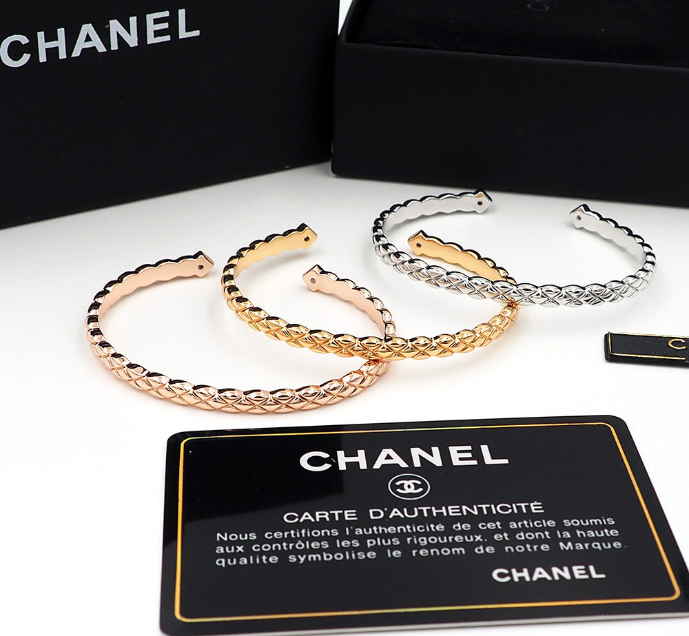 rose gold rose Bangle for women - alternate angle view 2